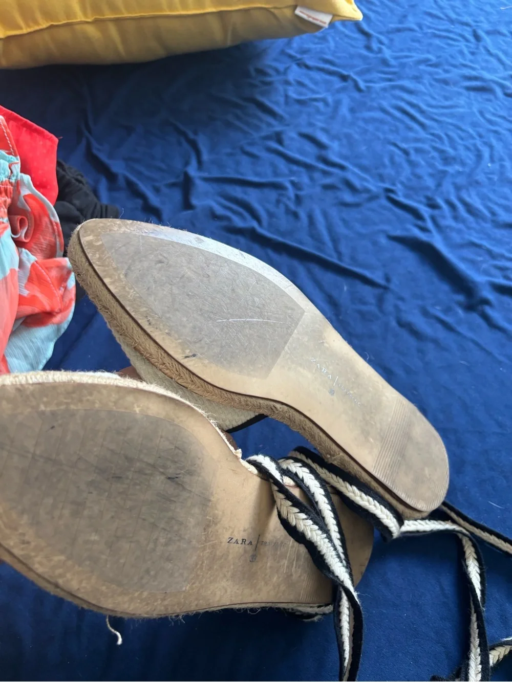 Zara espadrille flats